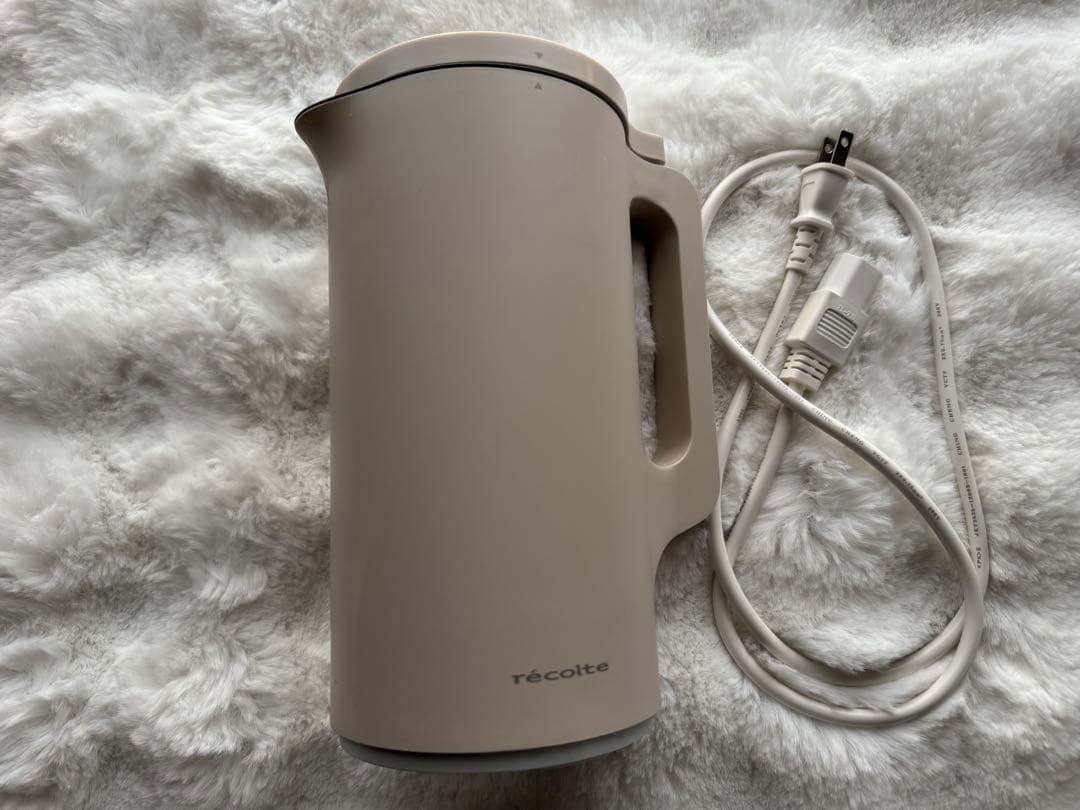 recolte レコルトスープメーカー 全自動調理ポット　クリームホワイト
