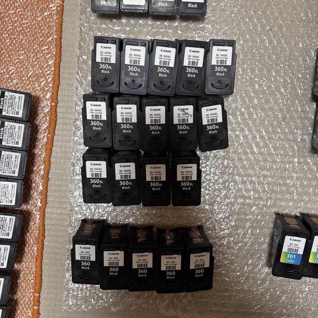 Canon純正　使用済みインク81個