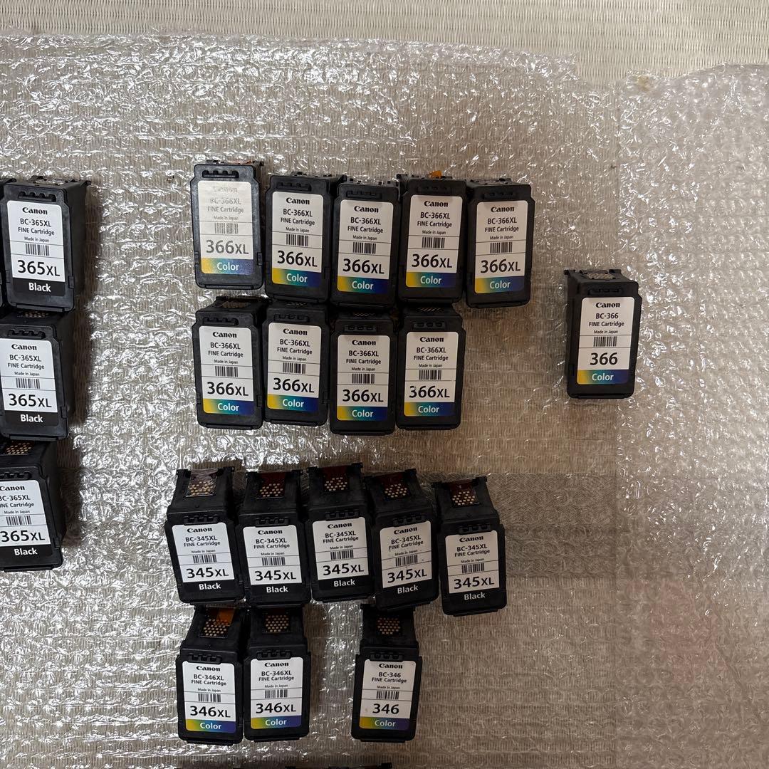 Canon純正　使用済みインク81個