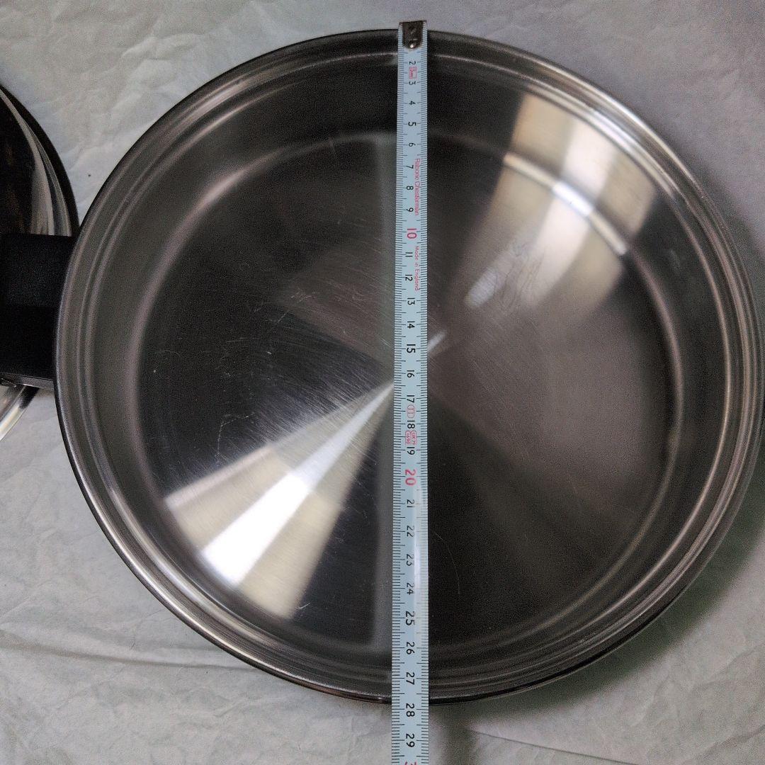 Saladmasterサラダマスター激レア 大型蓋付きフライパン 片手鍋 未使用