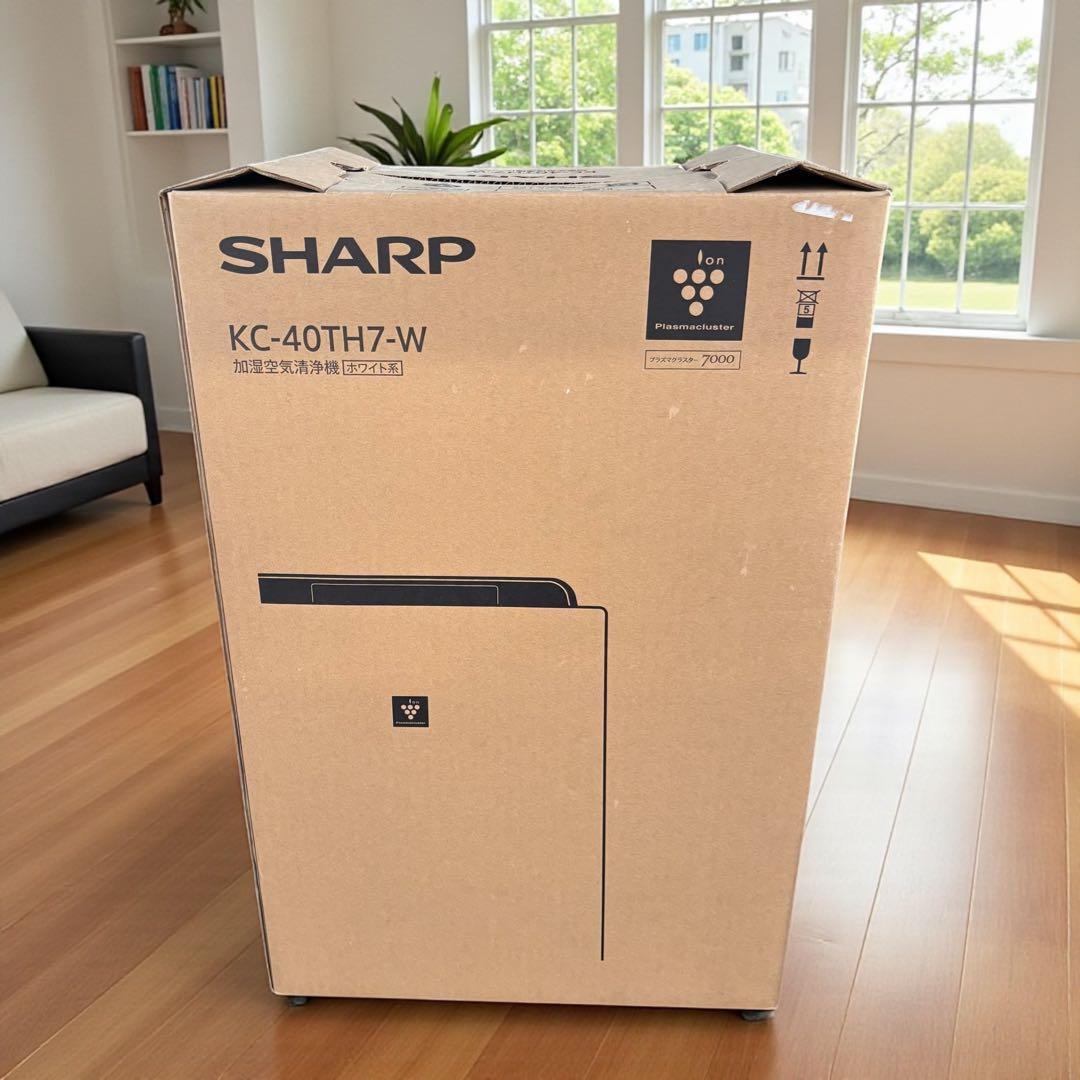 新品✨SHARP 加湿空気清浄機 KC-40TH7W プラズマクラスター7000