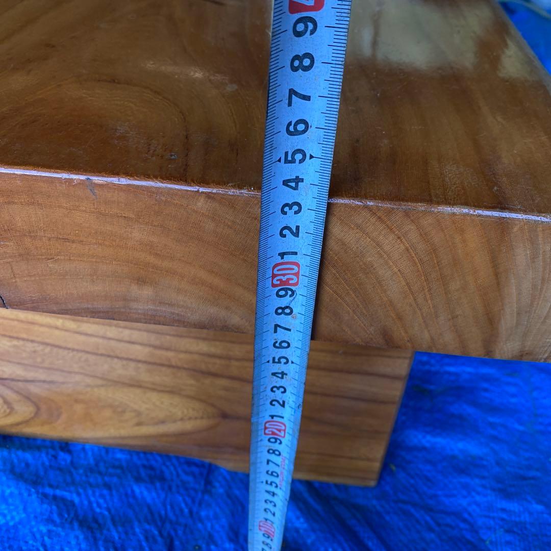 ② 座卓 ダイニング テーブル 天然木 一枚板 ちゃぶ台