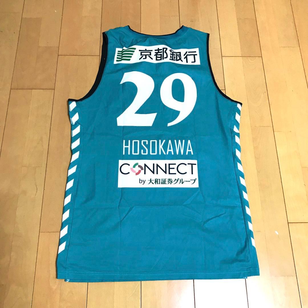 Bリーグ 京都ハンナリーズ 細川一輝 直筆サイン オーセンティックユニフォーム