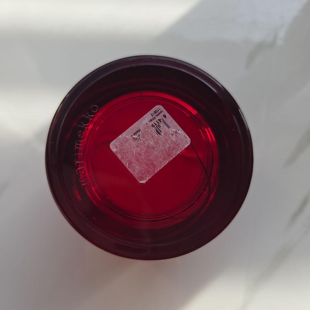  KIVI キャンドルホルダー 大 80㎜ 　レッド