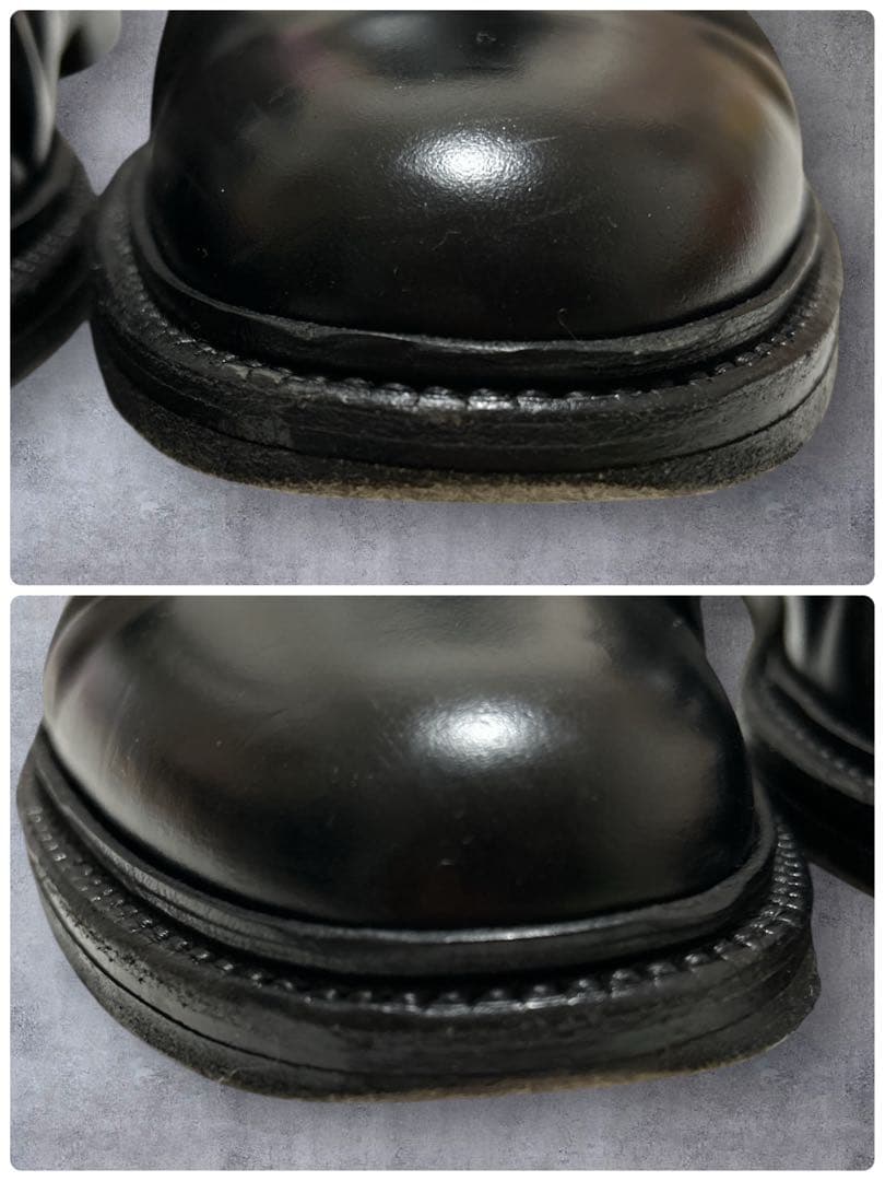 大人気✨リーガル 2112 コードバン プレーントゥ ブラック　ビジネスシューズ