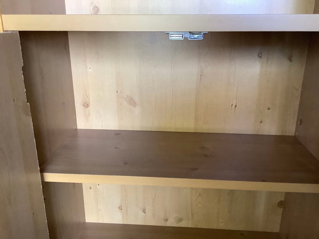 カントリー本箱 木製本棚 カントリー家具 カップボード カントリー調 B&W