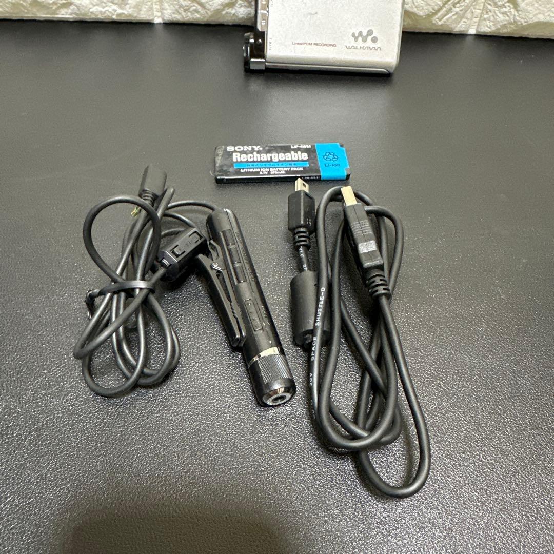 希少SONY MZ-RH1 ポータブルHI-MDレコーダー　動作確認済