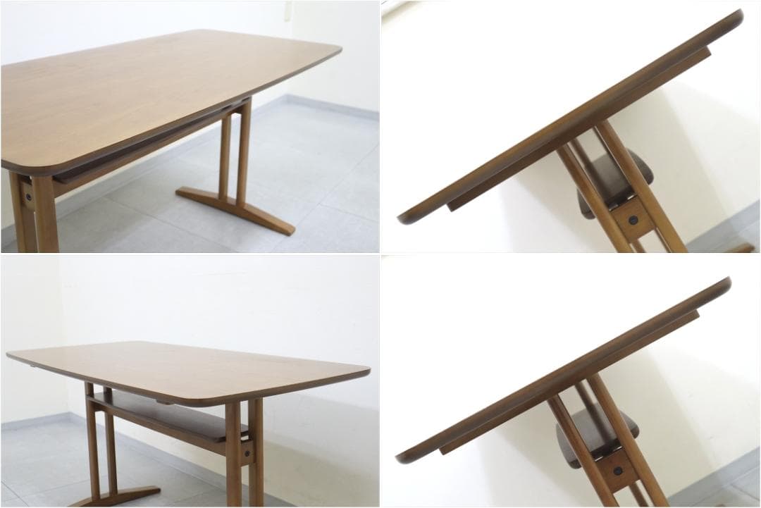 カリモク60 カフェテーブル1200 ウォールナット 食卓 机 テーブル