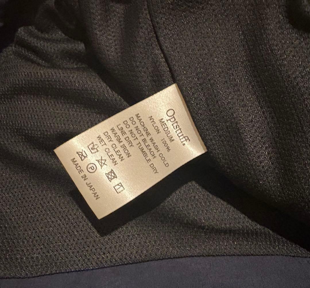 Optstuff SHELL PARKA ネイビー×カーキ　ennoy