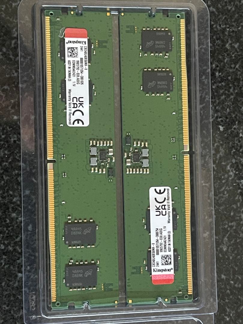 Kingston DDR5 8GB×2枚組