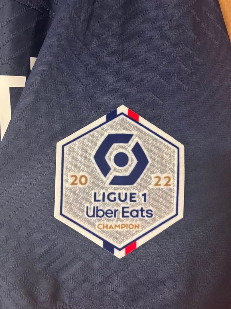 パリ・サンジェルマン オーセンティックユニフォーム リーグアン優勝ワッペン付き