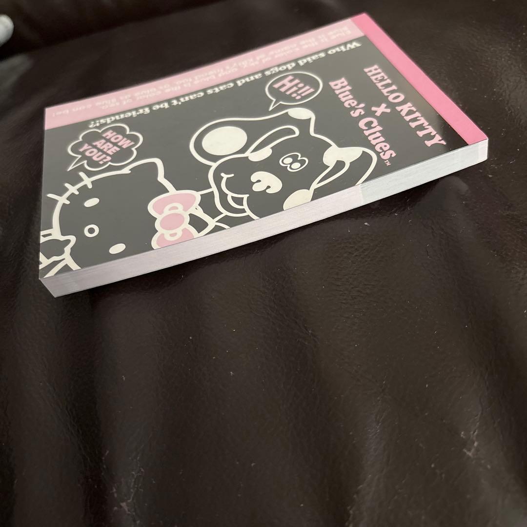 【未使用】　ハローキティ　ブルークルーズ　コラボ　メモ帳