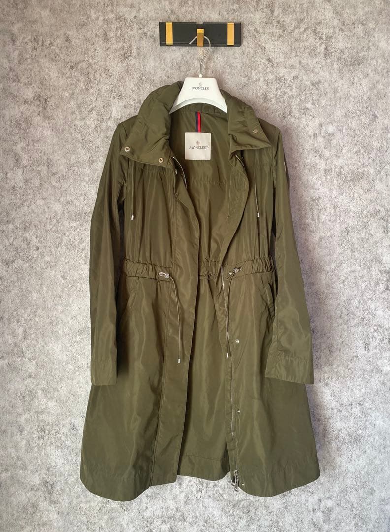 値下げ！＊MONCLER モンクレール＊マラカイト 厚めナイロンコート Mサイズ