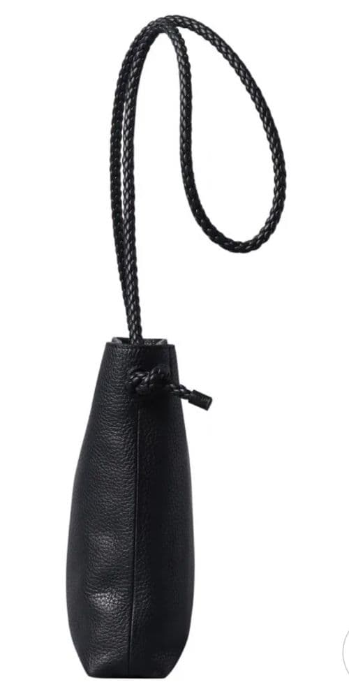 HIROFU　チェスタ　レザーショルダーバッグ 2WAY 　ブラック