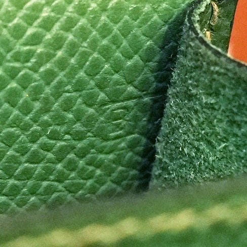 HERMES エルメス ペンケース ペンポーチ　マルチケース グリーン　筆入