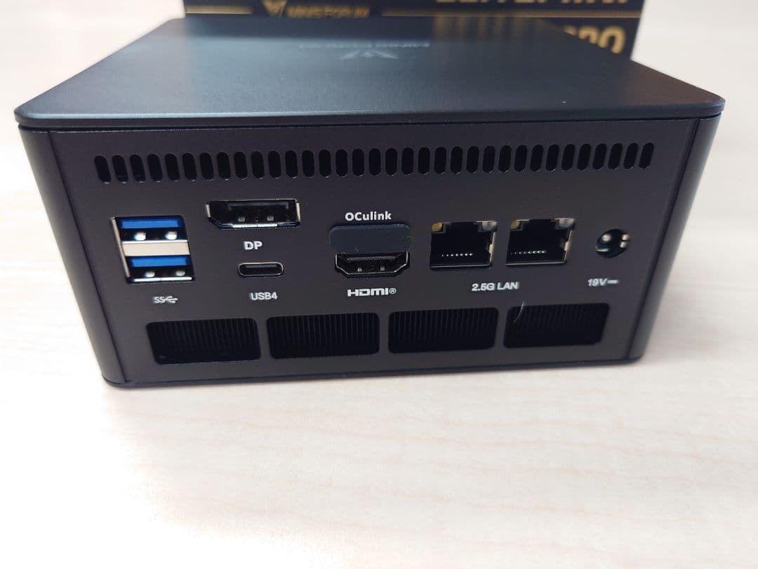 ミニPC MINISFORUM ELITEMINI UM890 PRO