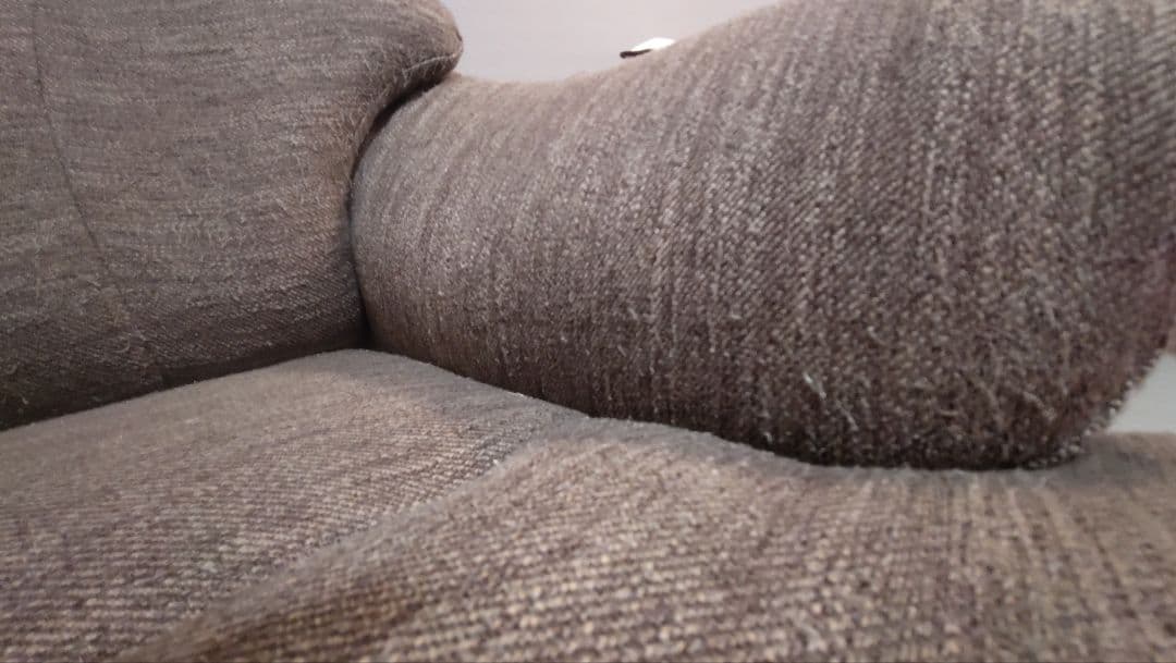 ニトリ　3人掛け布張りソファ(コウテイ3DR-DMO)