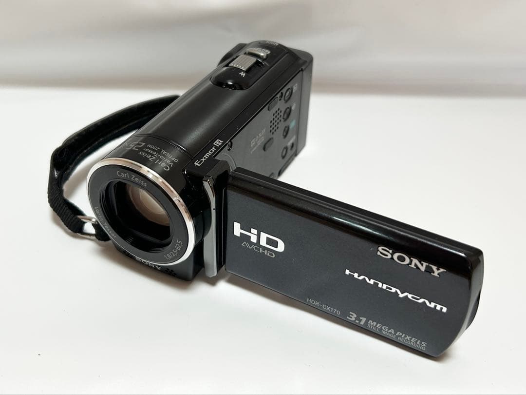 【バッテリー2個付き】SONY HDR-CX170 ビデオカメラ NP-FV70