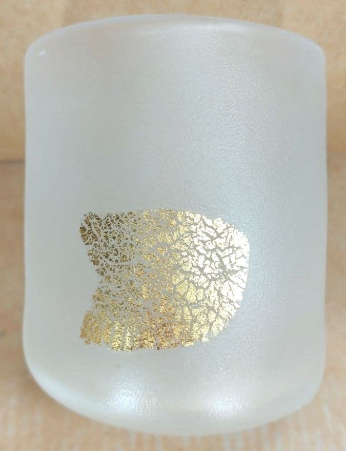 【本物保証】藤田喬平 手吹 三日月コップ(5個) 共箱 美品 ガラス工芸