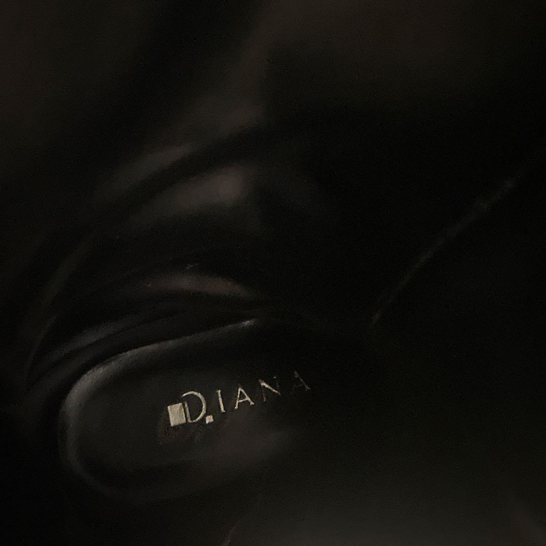 ダイアナDIANA 美脚ロングブーツ本革　24cm
