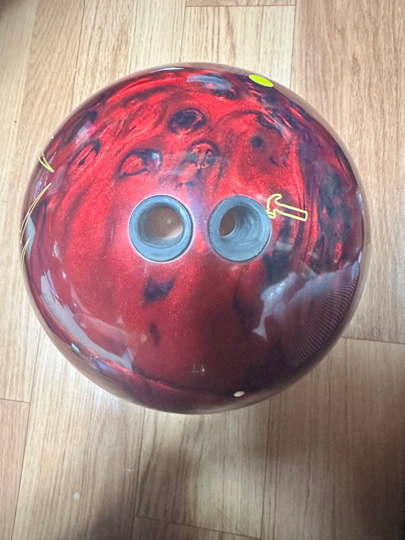 BLACK WIDOW ボウリングボール レッド/ブラック15p