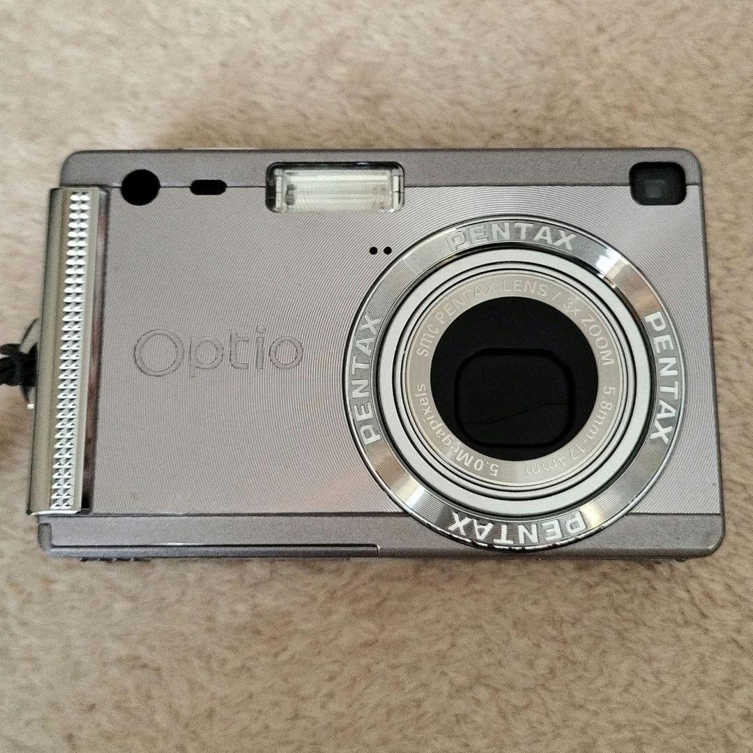PENTAX Optio s5i コンデジ シルバー