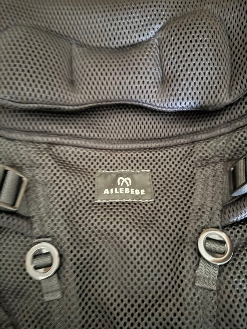 エールべべ　ベビーキャリアスリー 03 ブラック