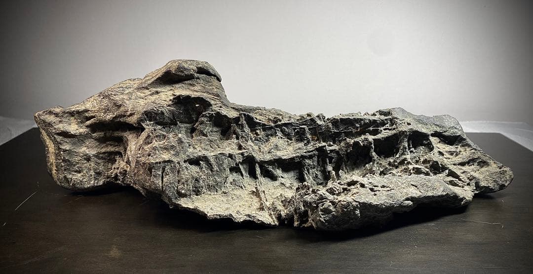 4222 佐治川石《希少》 水石 盆栽 盆石 置物 鑑賞石