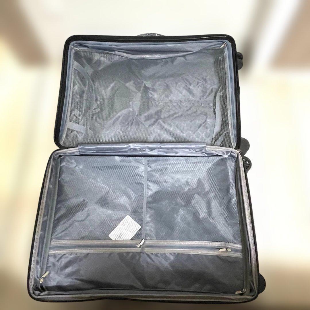 キャリーケース　24インチ　スーツケース　② ブラック　黒　四輪キャスター