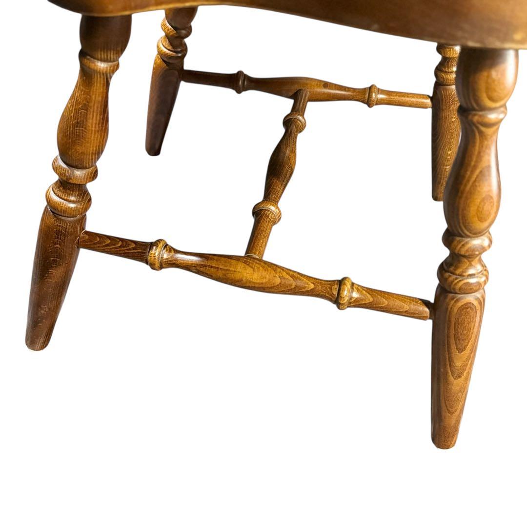 HR913 柏木工　ウィンザーチェア　ダイニングチェア　スピンドルバック