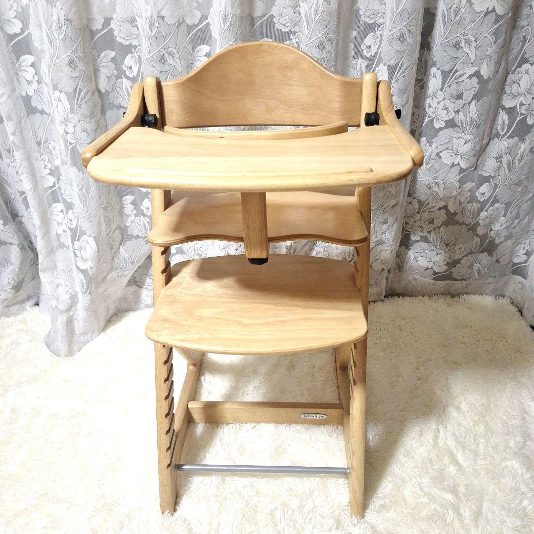 大和屋　すくすくチェアスリムプラス　テーブル&ガード付き　　yamatoya