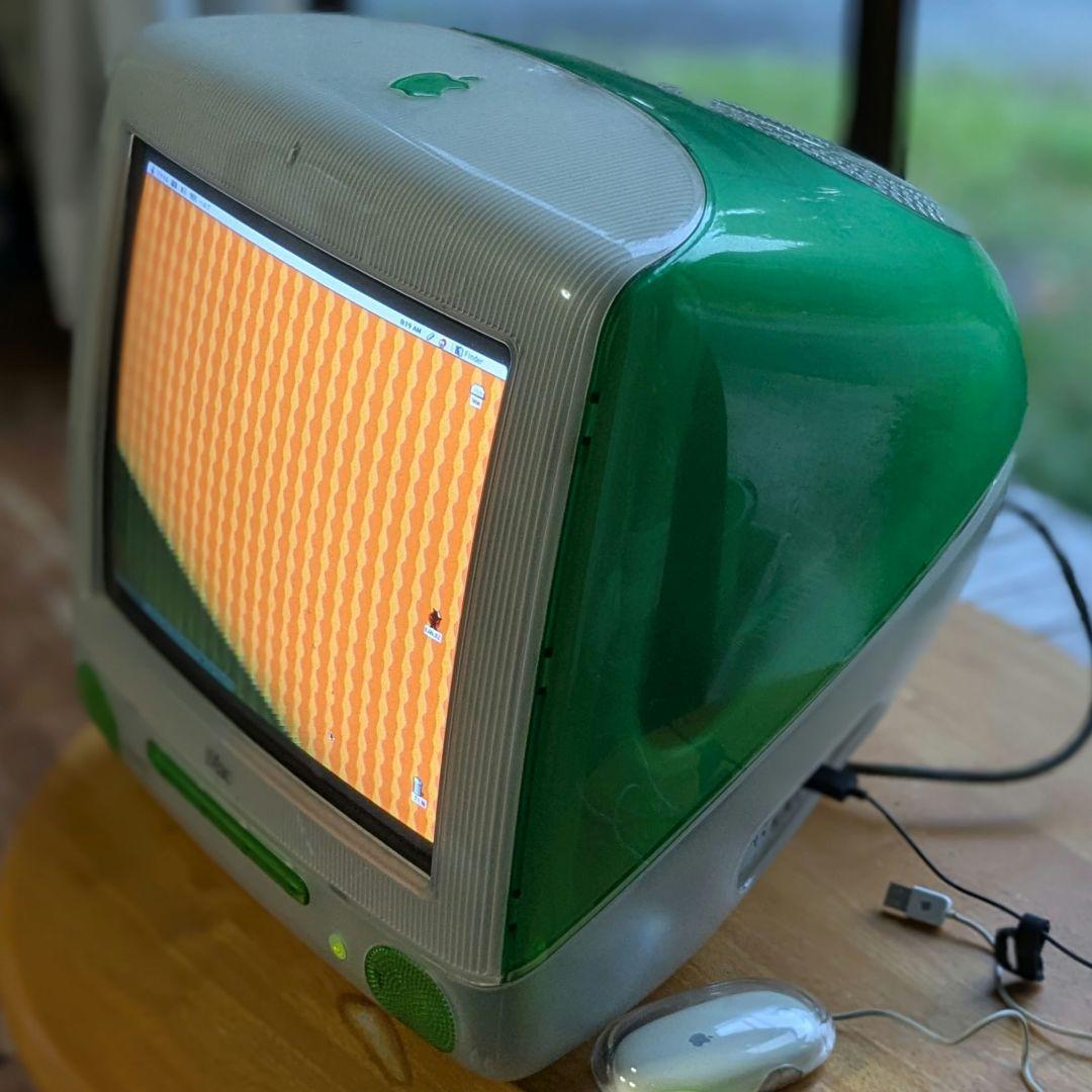 iMac G3 ライムグリーン キーボードセット