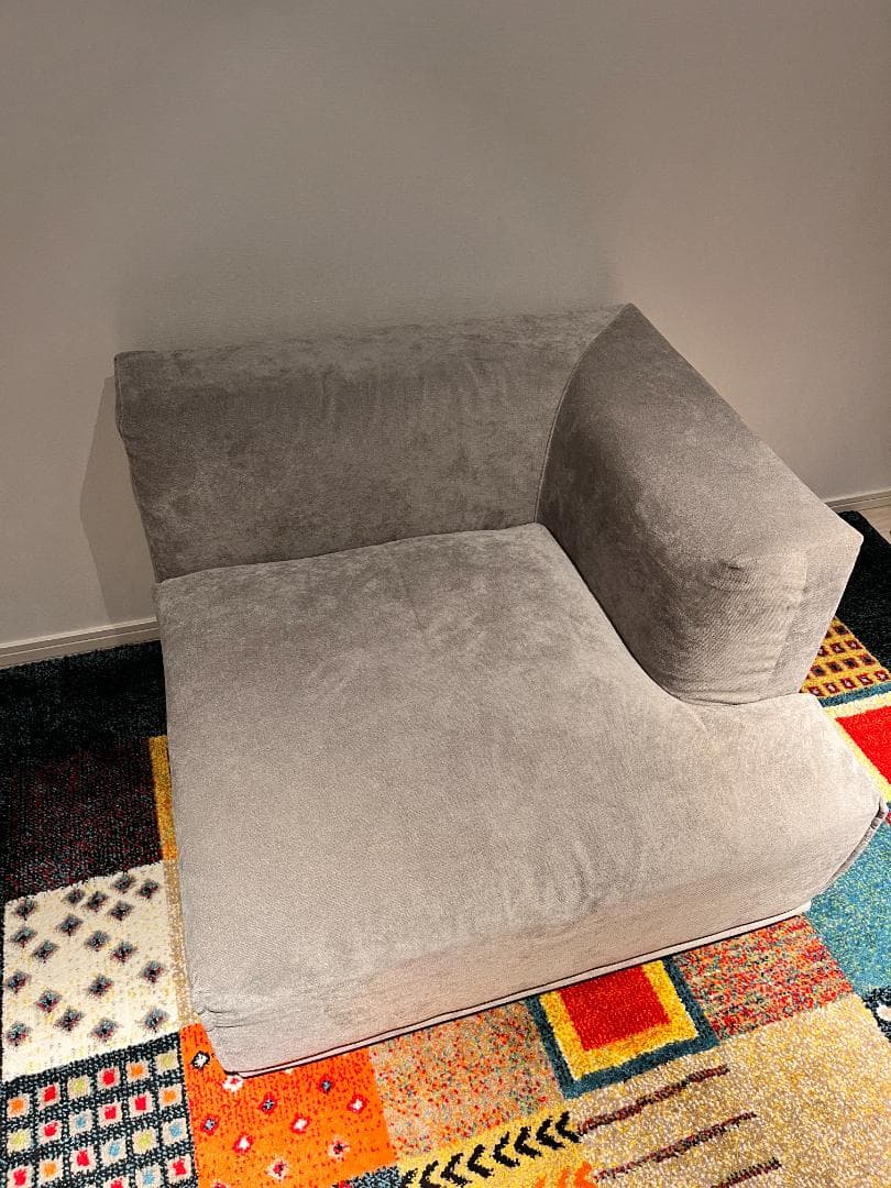 Francfranc メーネソファ アーム 2 L ライトグレー（W815）