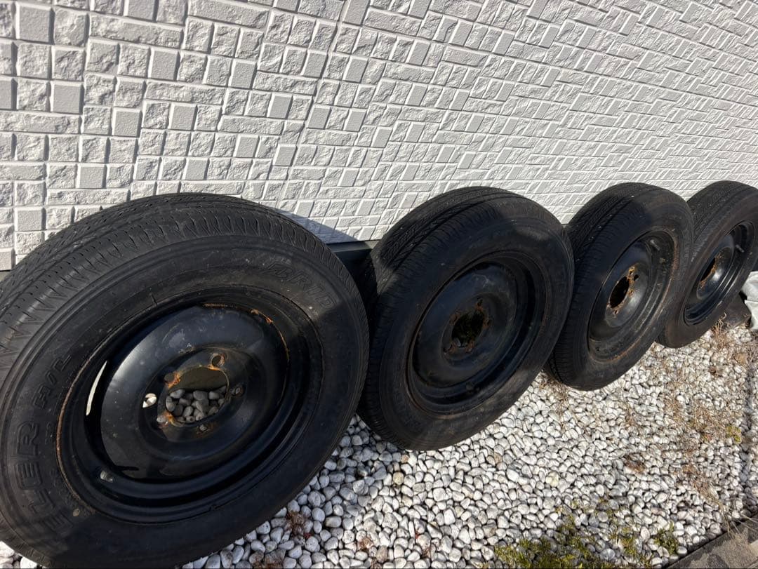 ジムニー タイヤホイールセット　ja11