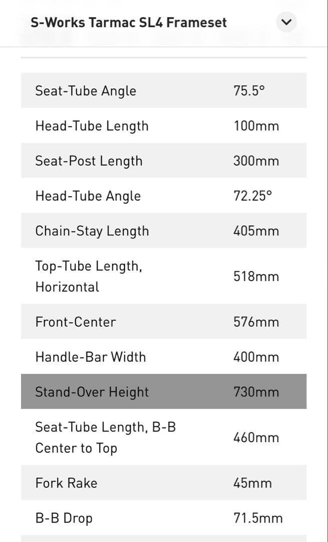 【訳アリ】SPECIALIZED S-WORKS SL4 49 フレーム872g