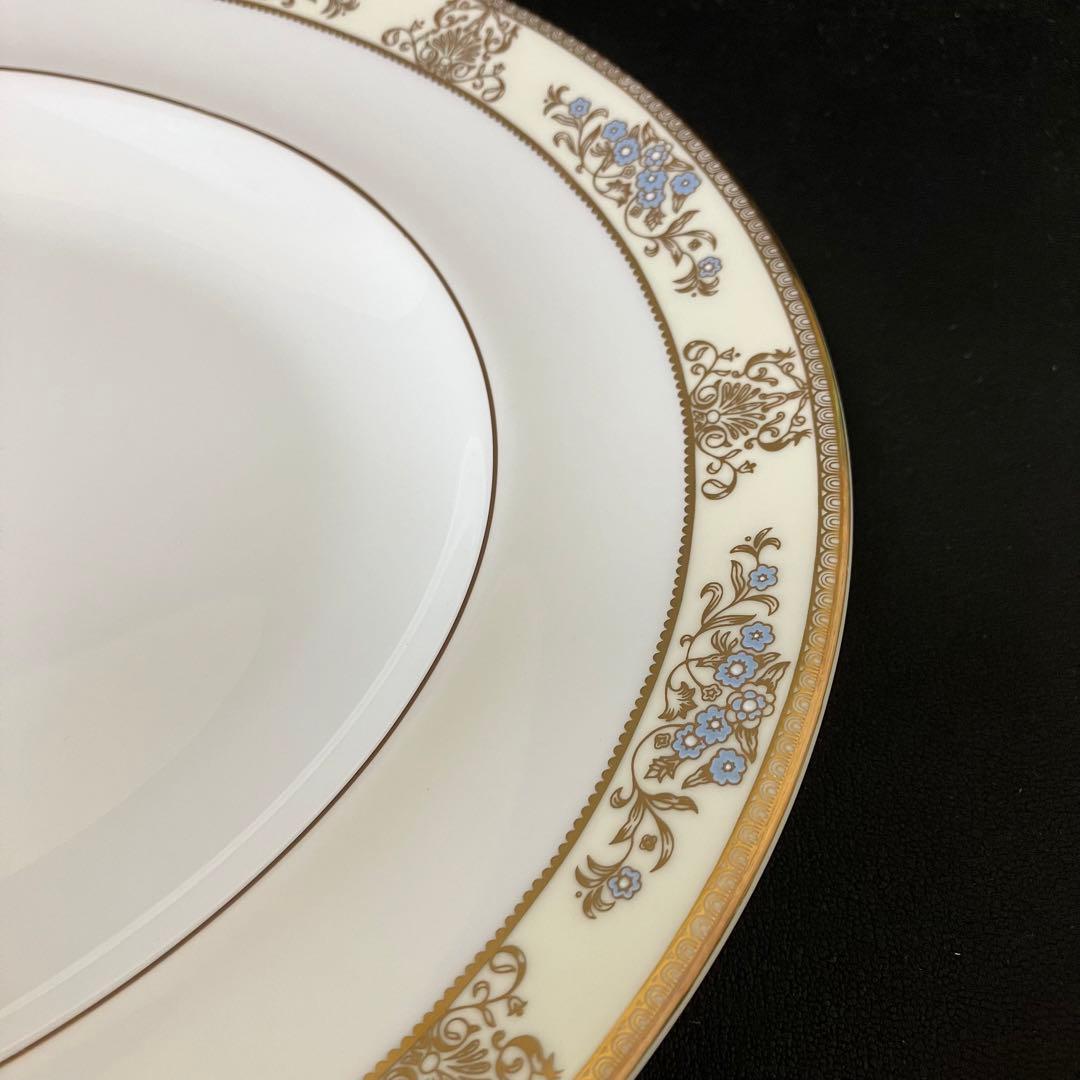 ウェッジウッド クリブデン 黒壺 オーバル ディナー プレート ボウル 5点