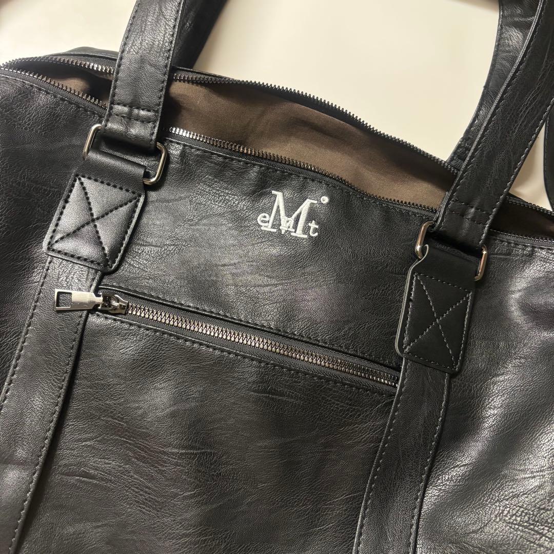 MUCENT プライムリンクルレザートートバッグ