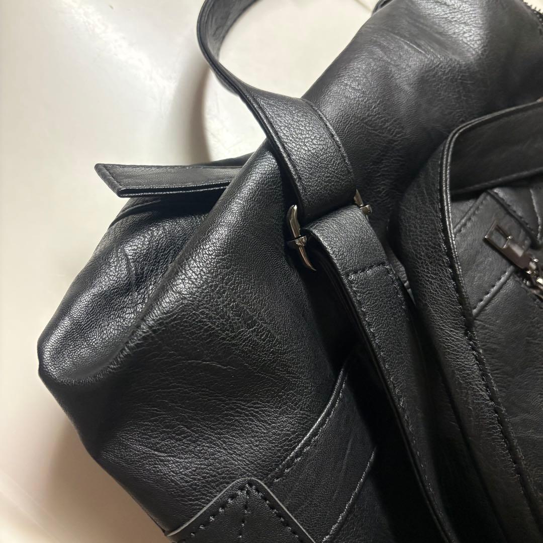 MUCENT プライムリンクルレザートートバッグ