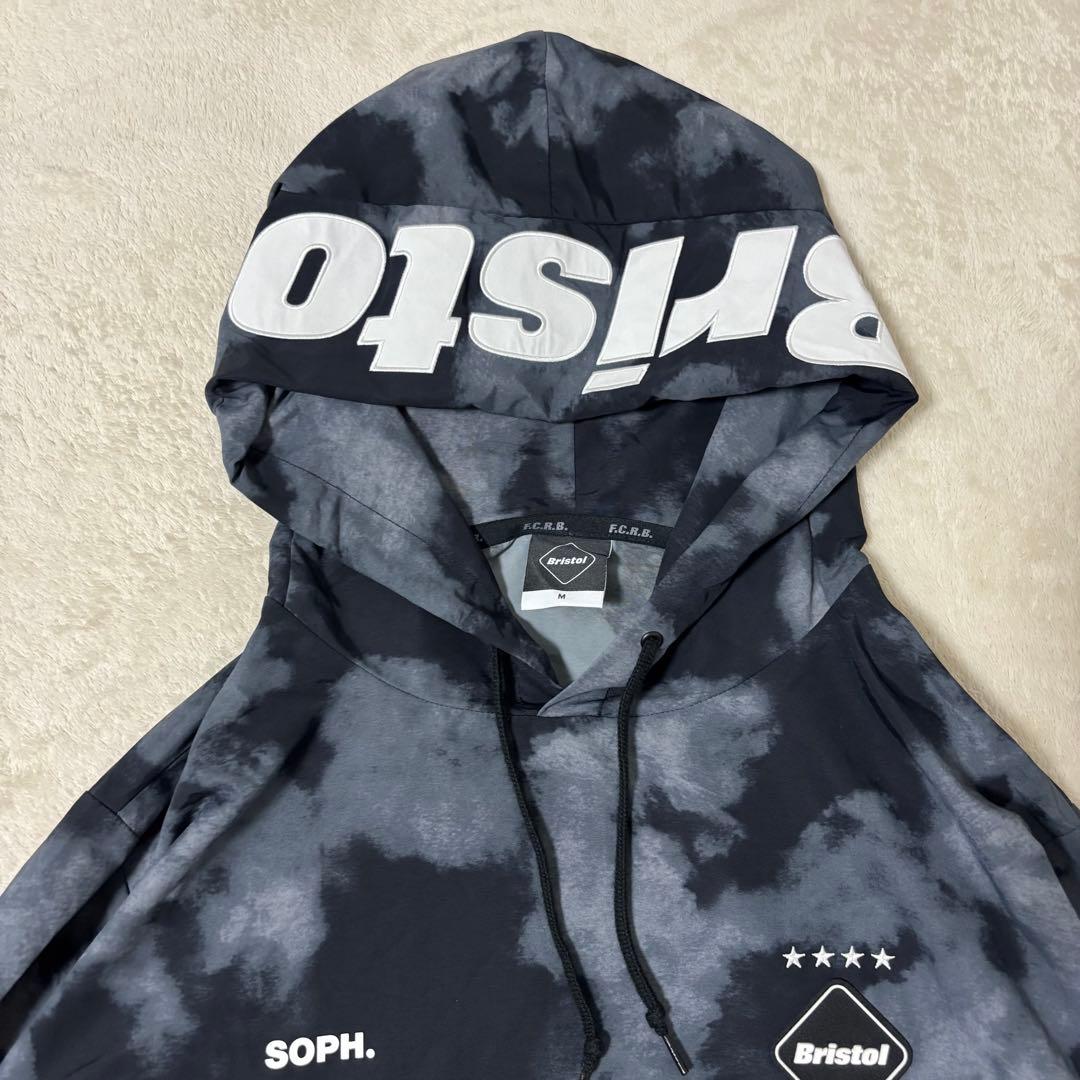 ウェア fcrb LOGO APPLIQUE PULLOVER HOODED