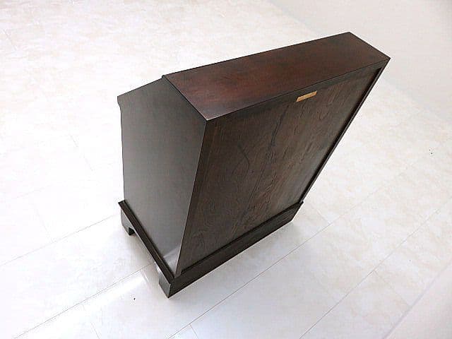 松本民芸家具 ミズメ桜無垢 高山式ライティングビューロー 　ライティングデスク