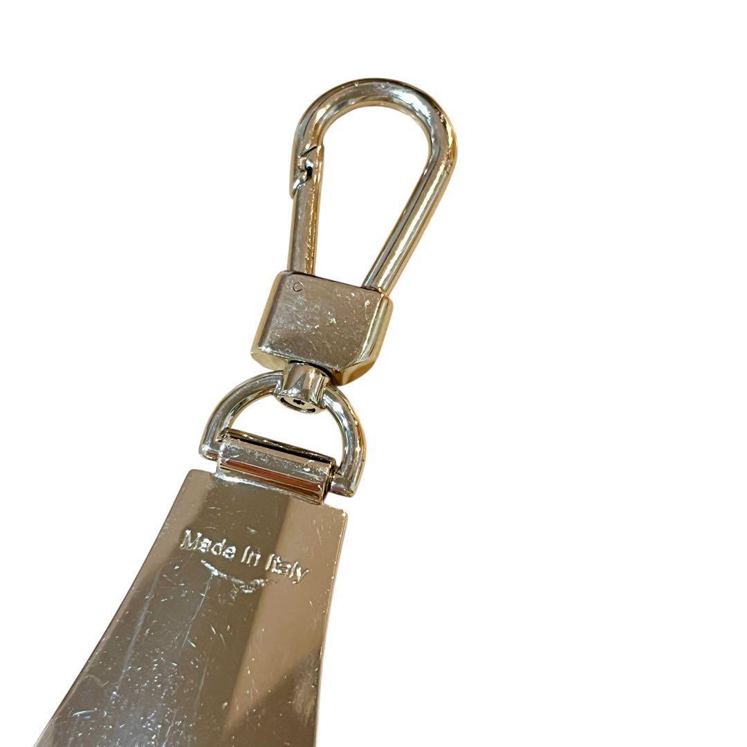 ベルルッティBerluti カリグラフィ メタル シューホーン バッグチャーム