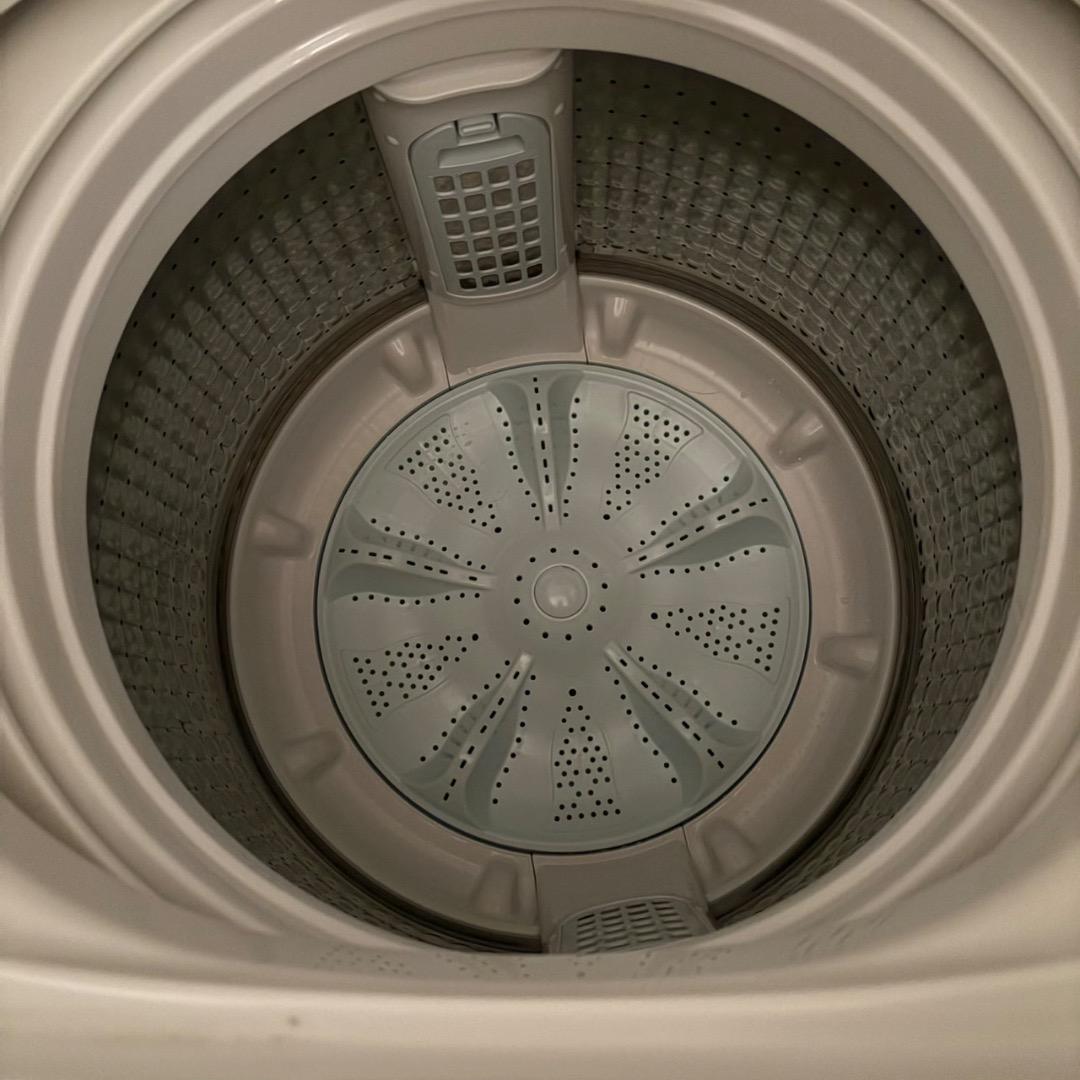 AQUA 縦型洗濯機 AQW-S7M(W) 7Kg SES317 羽 動作品