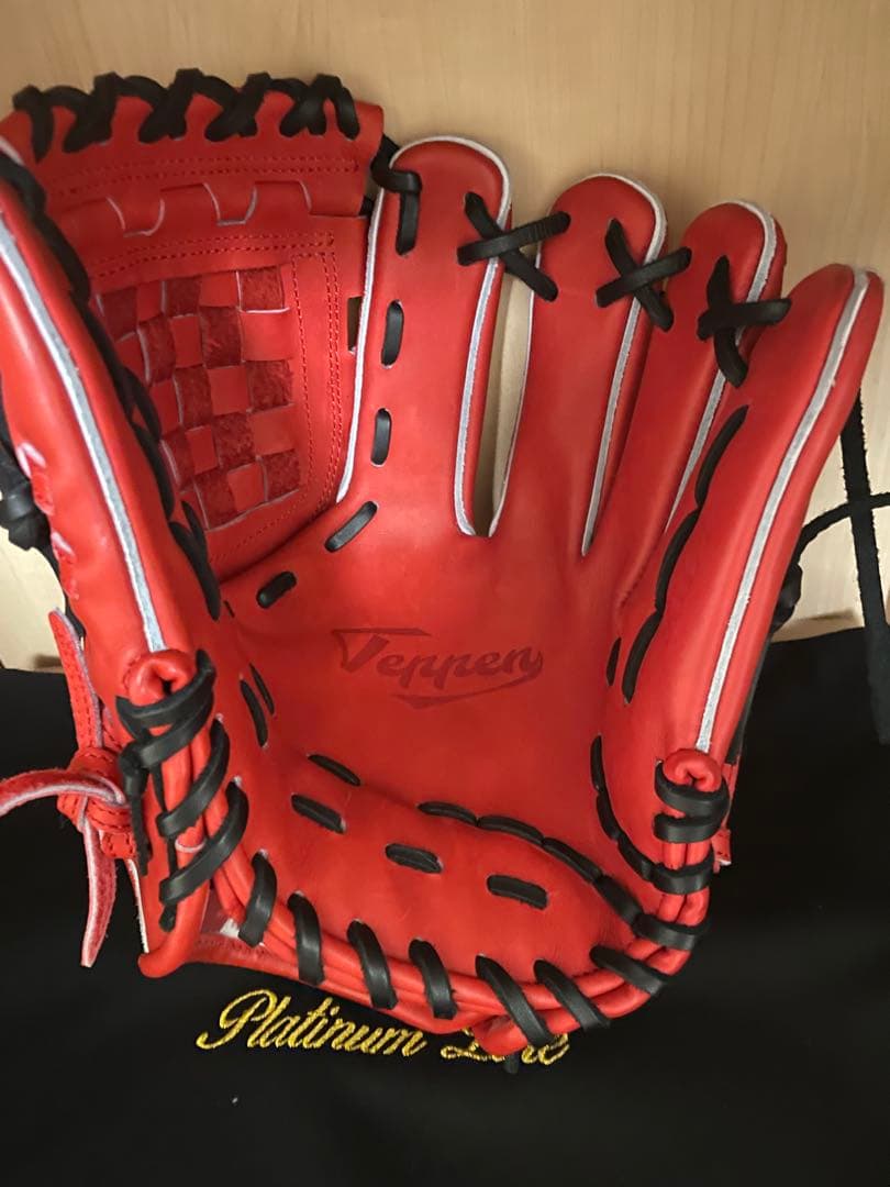 【限定】Teppen 硬式内野オーダーグラブ　PLATINUMLINE