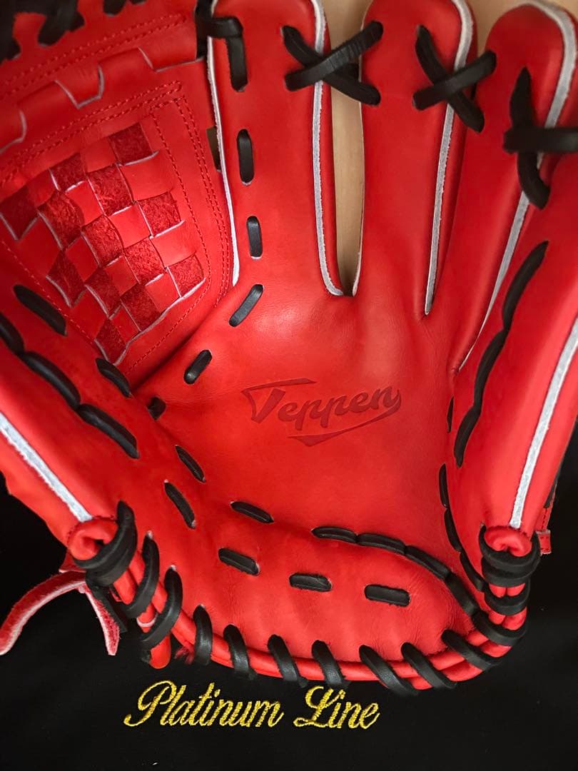 【限定】Teppen 硬式内野オーダーグラブ　PLATINUMLINE