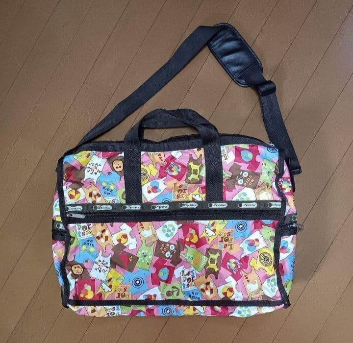 LeSportsac　レスポートサック　ラージウィークエンダー　ボストンバッグ