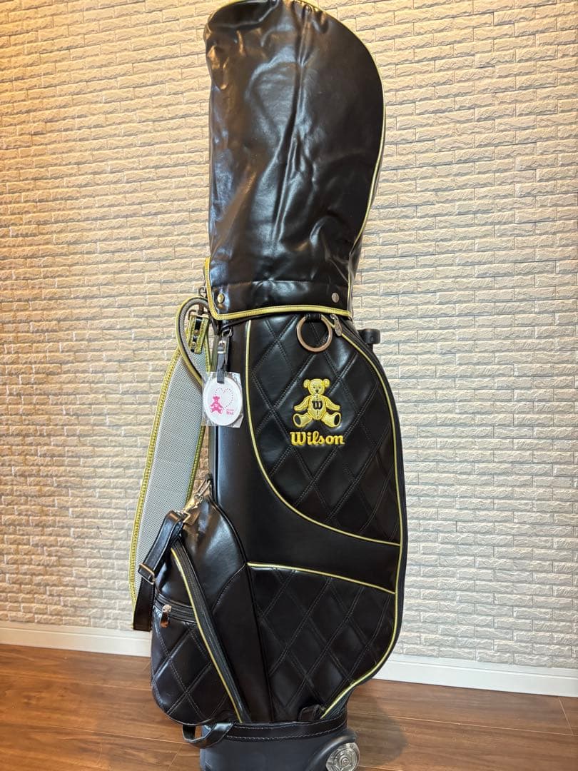 【◎美品•希少】Wilson ウィルソンベア　キャディバッグ キャスター付き