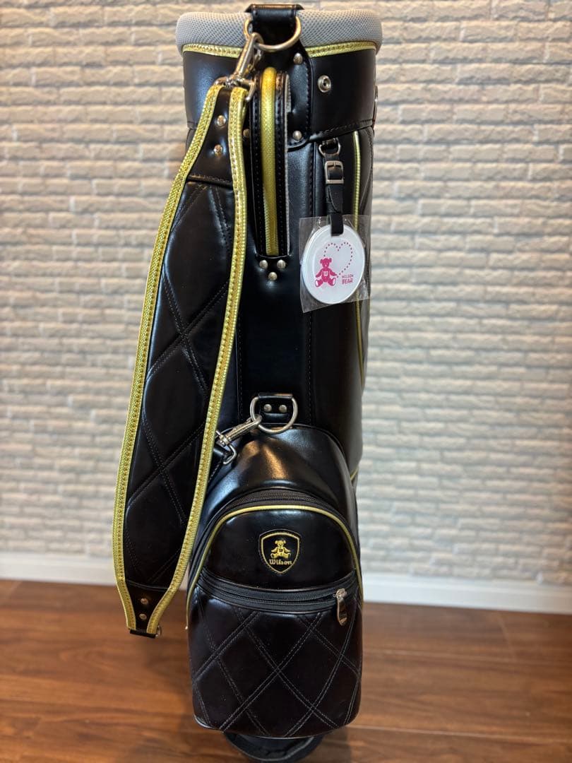【◎美品•希少】Wilson ウィルソンベア　キャディバッグ キャスター付き
