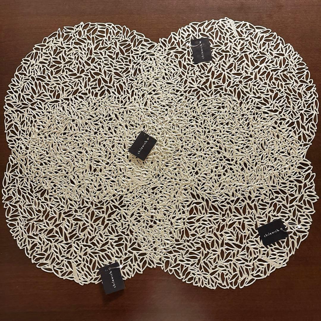 未使用タグ付き❤️チルウィッチ❤️ランチョンマット❤️ペタル❤️シャンパン　4枚