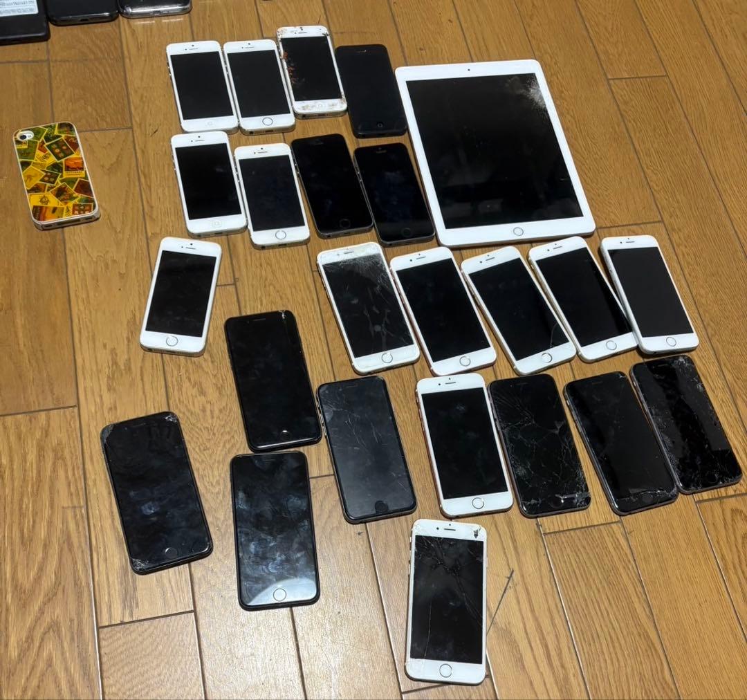 Apple iPhone スマホまとめ売り動作未確認ジャンク品35台