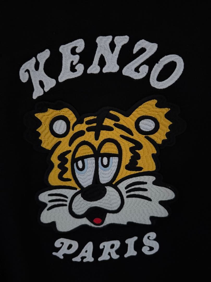 KENZO トラ刺繍 スウェット XL 黒